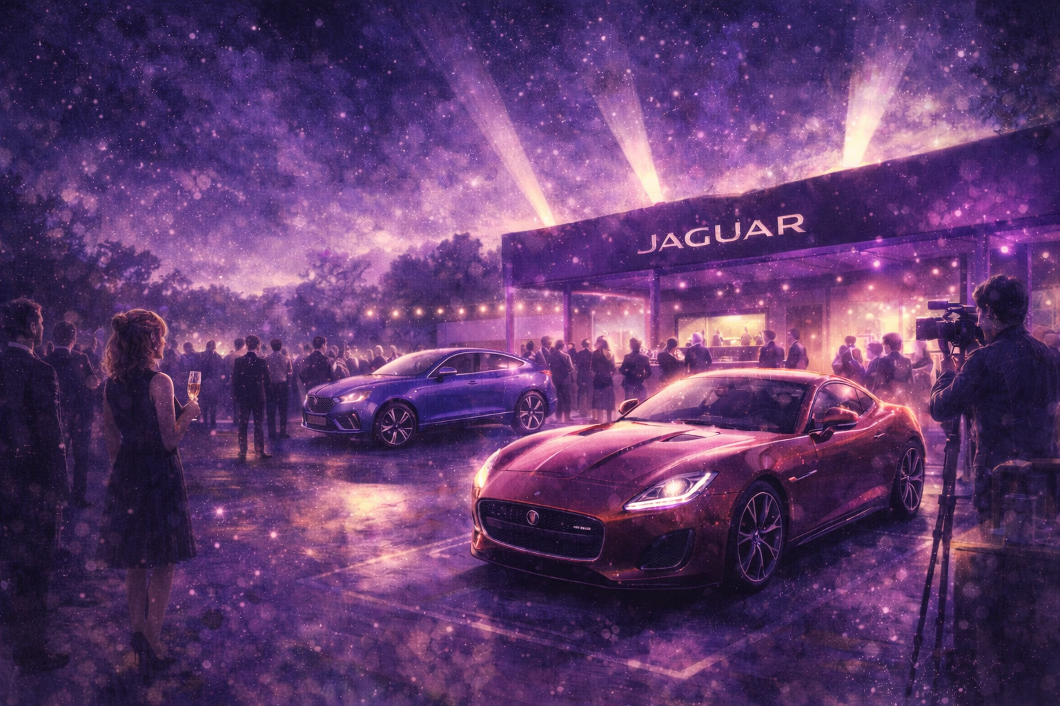 Jaguar Test Drive Under The Stars